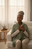 Why Someone Being Mad at You Feels So Scary | Shawni McDonald Woman calming herself after conflict, representing conflict anxiety, emotional regulation, nervous system safety, and self-trust.