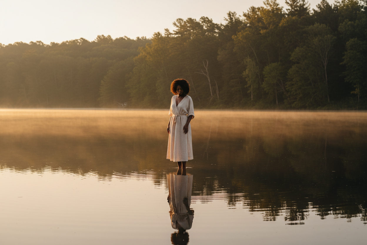 Self-trust isn't rebuilt by never making another mistake. It's rebuilt by knowing we won't abandon ourselves when we do.