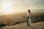 Feeling Lost After Divorce | Shawni McDonald Woman looking toward the horizon after divorce, symbolizing identity rebuilding, self-trust, emotional healing, and starting a new chapter. 
