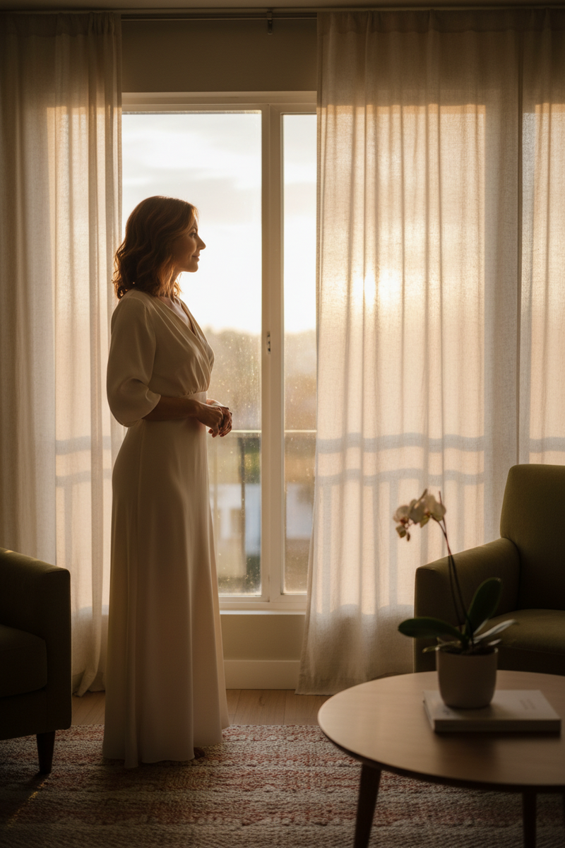 Woman rebuilding self-worth and confidence after an unhealthy relationship
