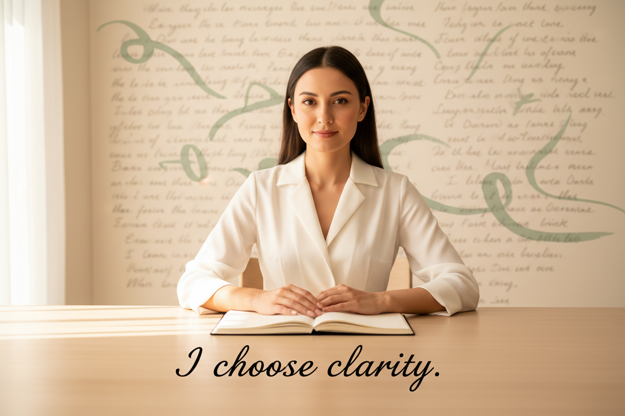 Why We Overexplain Ourselves | Shawni McDonaldWoman practicing clear communication and self-trust while learning to stop overexplaining herself and setting healthy boundaries.