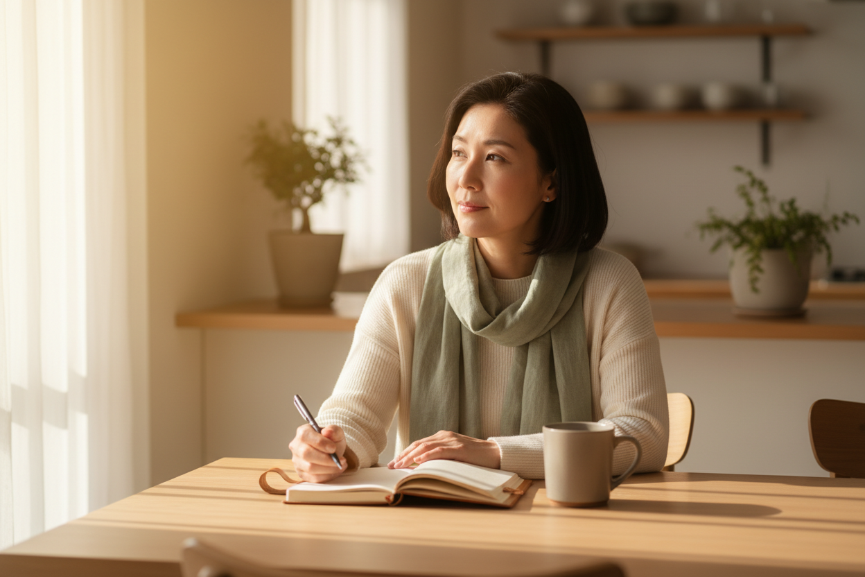 Did I Make the Right Decision Getting Divorced? | Shawni McDonald | Woman reflecting on whether divorce was the right decision, representing self-trust, emotional healing, perspective, and rebuilding after divorce.