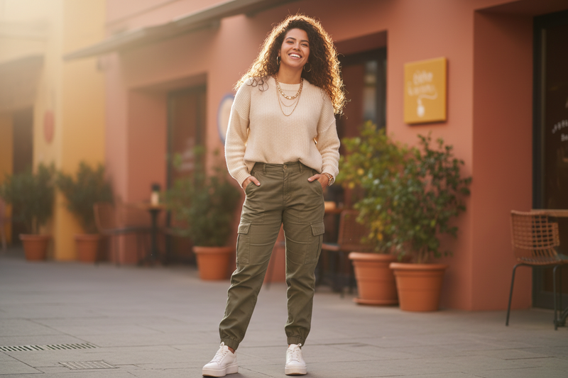 Why Peace Can Feel Boring, rewire your mindset for healthy love, a happy Latina woman standing confident 