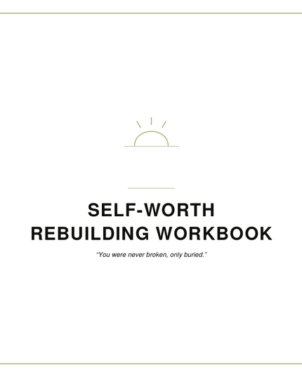 Self-Worth Rebuilding Workbook
By: Shawni McDonald
A guided self-worth workbook with CBT-inspired exercises to rebuild confidence, challenge negative self-beliefs, improve self-esteem, and strengthen emotional resilience.