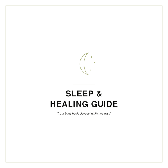 Sleep & Healing Guide
By: Shawni McDonald
A wellness guide with practical sleep habits, relaxation techniques, and emotional healing strategies designed to improve rest, reduce stress, and support recovery.