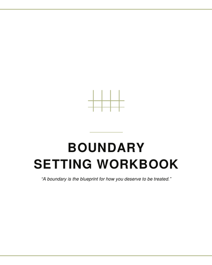Boundary Setting Workbook
By: Shawni McDonald
A practical workbook teaching healthy boundary setting, confident communication, emotional resilience, and relationship skills for women rebuilding self-trust.