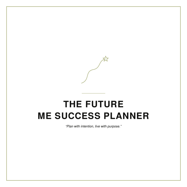 The Future Me Success Planner
By: Shawni McDonald
A guided success planner helping women clarify goals, strengthen self-belief, build intentional habits, align with their values, and confidently create their future.